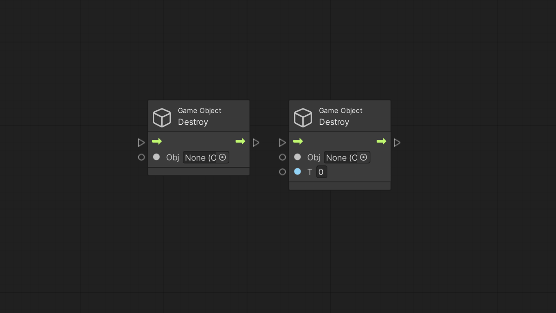 Unity Visual Scripting – Destroy nodes