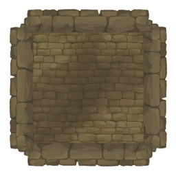 Bricks Wall Dark – Sprite Shape Profile