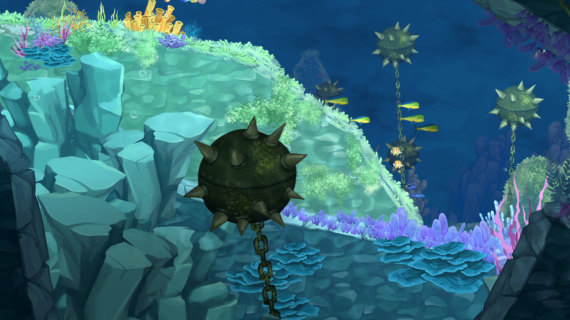 Free Underwater World 2D Game Objects 